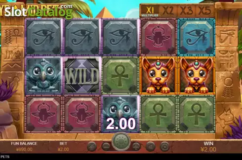 Οθόνη3. Pyramid Pets Κουλοχέρης