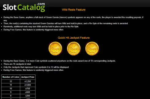 Οθόνη7. Samba Jackpots Κουλοχέρης