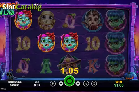 Οθόνη3. Spooky Wins Κουλοχέρης
