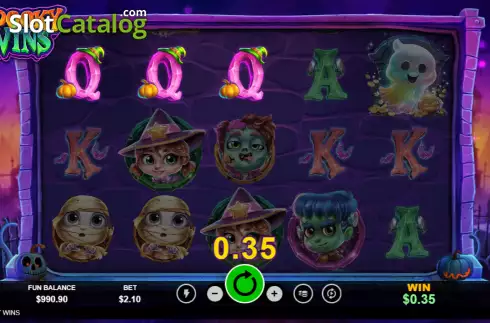 Οθόνη4. Spooky Wins Κουλοχέρης