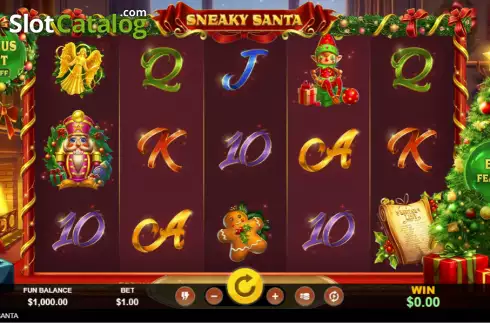 Οθόνη2. Sneaky Santa Κουλοχέρης