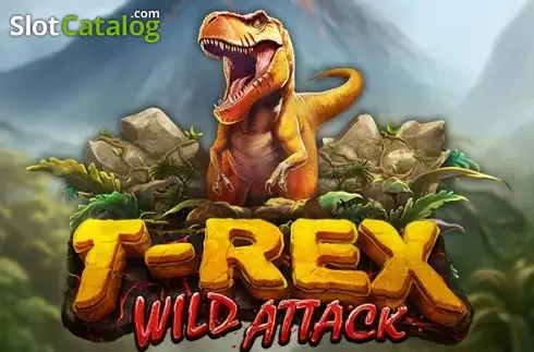T-Rex Wild Attack Λογότυπο T-Rex Wild Attack Λογότυπο