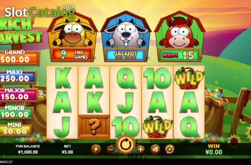 Οθόνη2. Rich Harvest (RTG) Κουλοχέρης