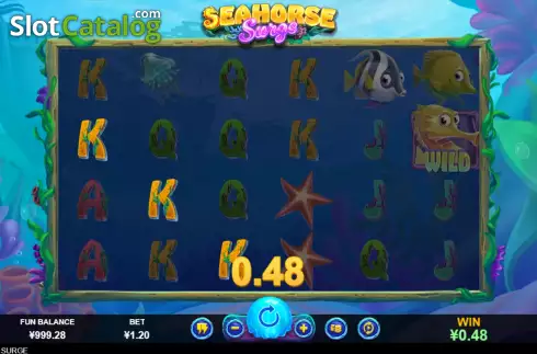 Οθόνη3. Seahorse Surge Κουλοχέρης 