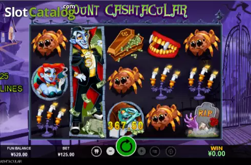 Οθόνη3. Count Cahstacular Κουλοχέρης