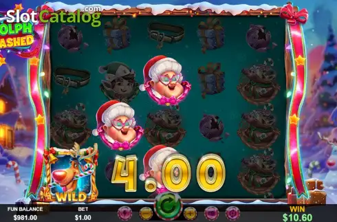 Οθόνη8. Rudolph Unleashed Κουλοχέρης