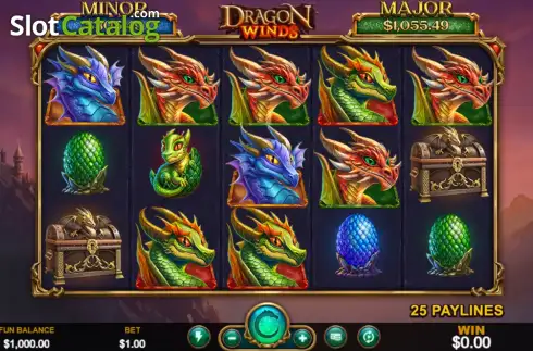 Οθόνη2. Dragon Winds Κουλοχέρης