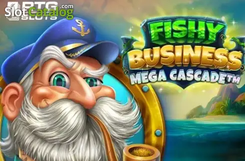 Fishy Business Mega Cascade Λογότυπο Fishy Business Mega Cascade Λογότυπο