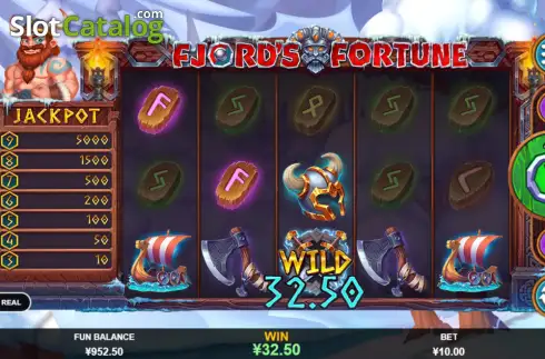 Οθόνη3. Fjord's Fortune Κουλοχέρης