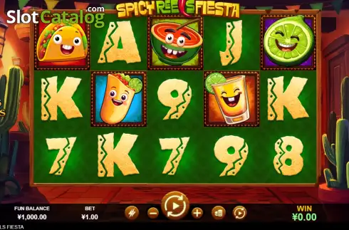 Οθόνη2. Spicy Reels Fiesta Κουλοχέρης 