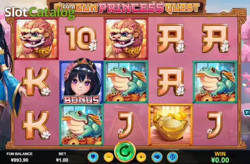 Οθόνη2. Shogun Princess Quest Κουλοχέρης