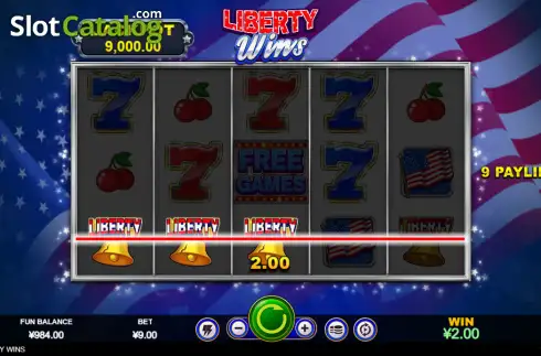 Οθόνη3. Liberty Wins Κουλοχέρης