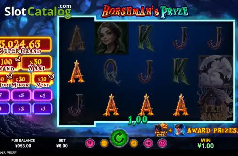 Οθόνη3. Horseman's Prize Κουλοχέρης