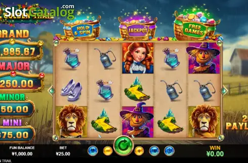 Οθόνη2. Oz Golden Trail Κουλοχέρης