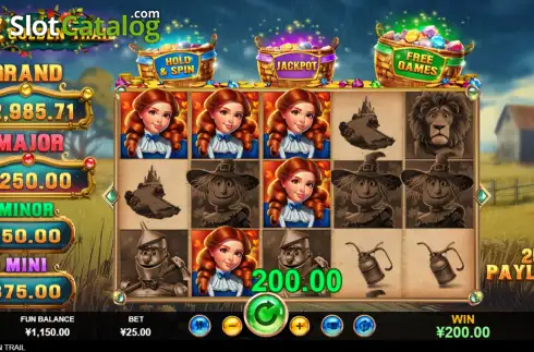 Οθόνη3. Oz Golden Trail Κουλοχέρης