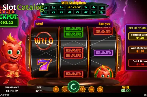 Οθόνη2. Devil's Jackpot Κουλοχέρης