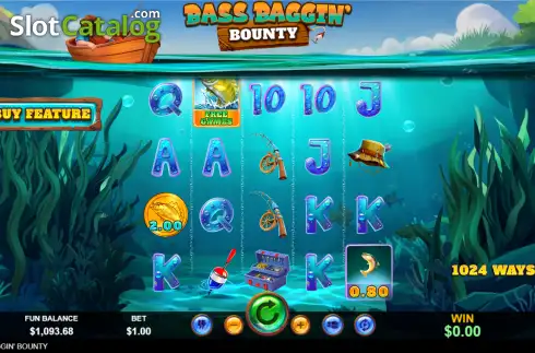 Οθόνη2. Bass Baggin' Bounty Κουλοχέρης