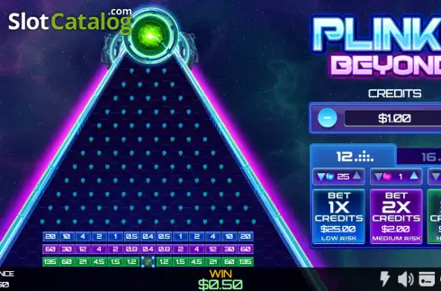 Οθόνη2. Plinko Beyond Κουλοχέρης