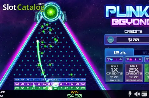 Οθόνη3. Plinko Beyond Κουλοχέρης