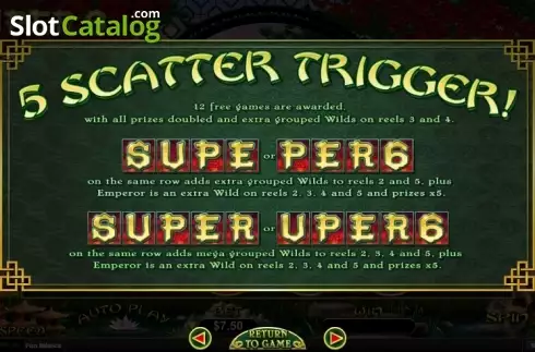 Οθόνη8. Super 6 (RTG) Κουλοχέρης