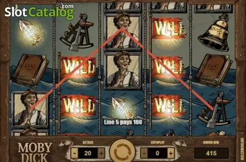 Οθόνη4. Moby Dick (RTG) Κουλοχέρης