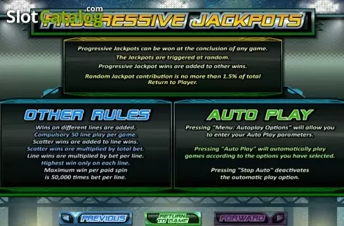 Οθόνη9. Football Frenzy (RTG) Κουλοχέρης