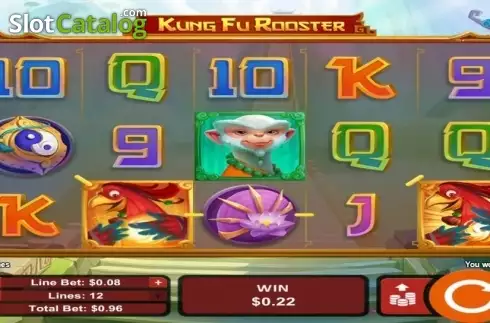Οθόνη3. Kung Fu Rooster Κουλοχέρης