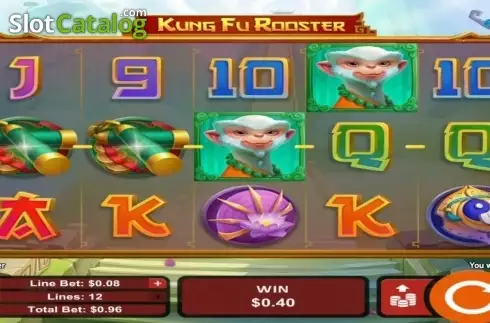 Οθόνη4. Kung Fu Rooster Κουλοχέρης