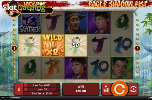 Οθόνη3. Eagle Shadow Fist Κουλοχέρης