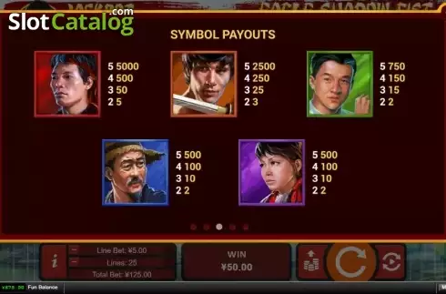 Οθόνη6. Eagle Shadow Fist Κουλοχέρης