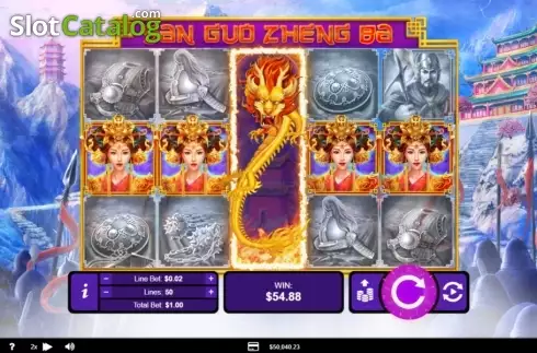 Οθόνη2. Three Kingdom Wars (San Guo Zheng Ba) Κουλοχέρης