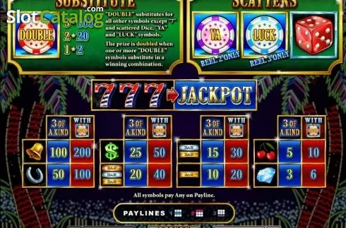 Οθόνη4. Double Ya Luck Κουλοχέρης