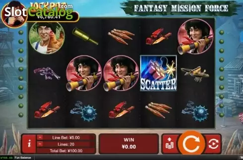 Οθόνη2. Fantasy Mission Force Κουλοχέρης