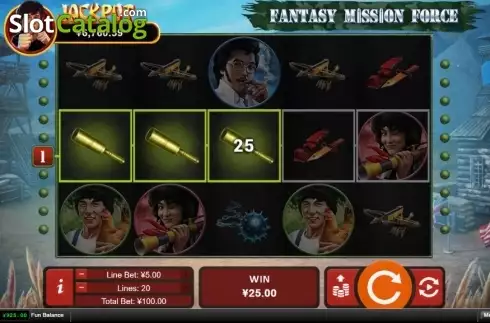 Οθόνη3. Fantasy Mission Force Κουλοχέρης