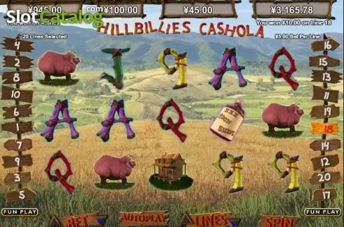 Οθόνη3. Hillbillies Cashola Κουλοχέρης