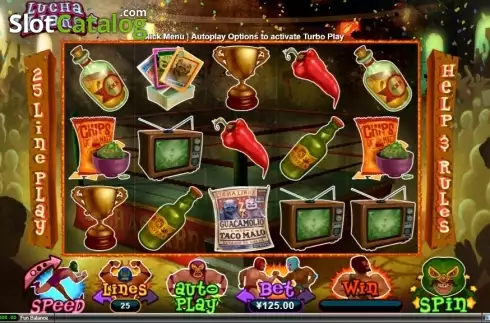 Οθόνη2. Lucha Libre (RTG) Κουλοχέρης
