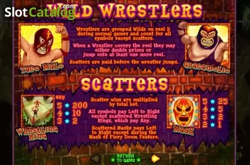 Οθόνη5. Lucha Libre (RTG) Κουλοχέρης