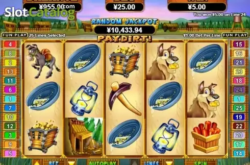 Οθόνη3. Pay Dirt! Κουλοχέρης