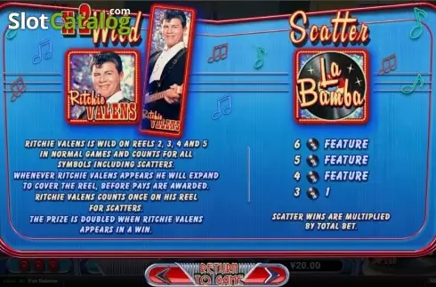 Οθόνη6. Ritchie Valens LA Bamba Κουλοχέρης