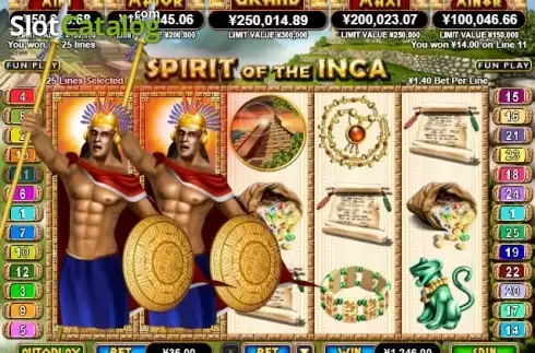 Οθόνη3. Spirit of the Inca Κουλοχέρης 