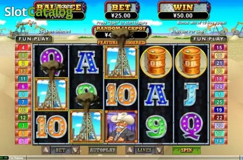 Οθόνη3. Texan Tycoon Κουλοχέρης
