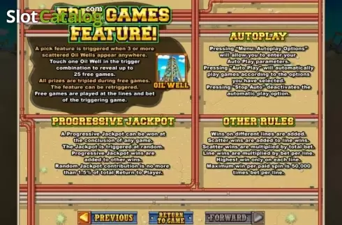 Οθόνη5. Texan Tycoon Κουλοχέρης