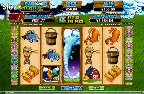 Οθόνη3. Triple Twister Κουλοχέρης