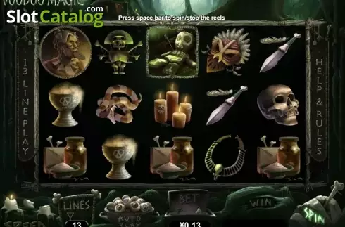 Οθόνη2. Voodoo Magic (RTG) Κουλοχέρης