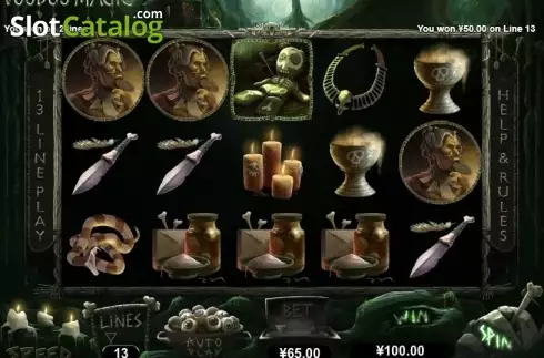 Οθόνη3. Voodoo Magic (RTG) Κουλοχέρης