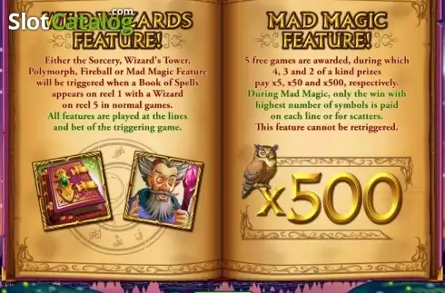 Οθόνη7. Wild Wizards (RTG) Κουλοχέρης