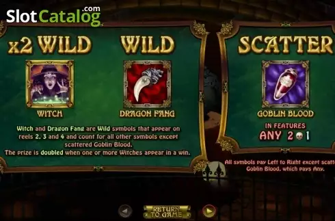 Οθόνη5. Witchs Brew (RTG) Κουλοχέρης 