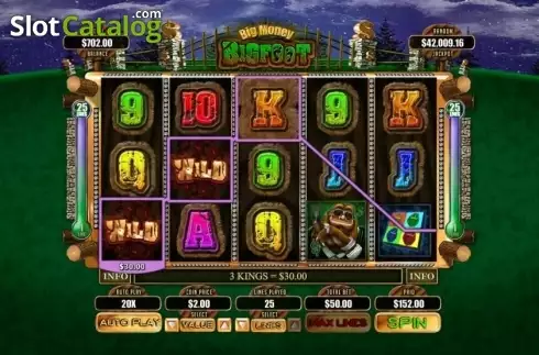 Οθόνη3. Big Money Bigfoot Κουλοχέρης