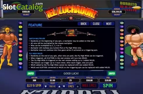 Οθόνη6. El Luchador Κουλοχέρης