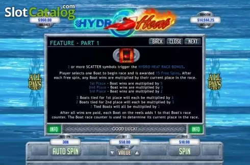 Οθόνη5. Hydro Heat Κουλοχέρης